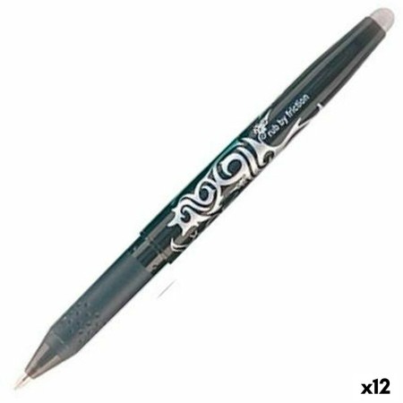 Bolígrafo Pilot Frixion Ball Tinta borrable Negro 0,4 mm 12 Unidades