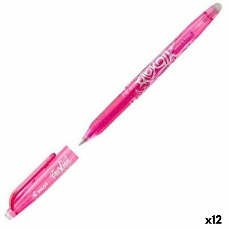 Crayon Pilot Frixion Point Encre effaçable 0,25 mm Rose Aiguille (12 Unités)