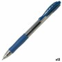 Bolígrafo de gel Pilot G-2 07 Azul Bola 0,4 mm (12 Unidades)