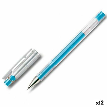 Bolígrafo de gel Pilot G-Tec C4 0,2 mm Azul Aguja (12 Unidades)