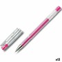 Bolígrafo de gel Pilot G-Tec C4 0,2 mm Rosa Aguja (12 Unidades)