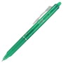 Bolígrafo Pilot Frixion Clicker Tinta borrable Verde 0,4 mm 12 Unidades