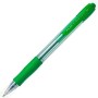 Bolígrafo Pilot Supergrip Verde Bola 0,4 mm 12 Unidades