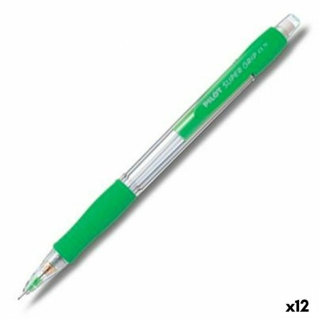 Portemines Pilot Super Grip 0,5 mm Vert clair (12 Unités)