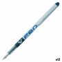 Boligrafo de tinta líquida Pilot V Pen Desechable Pluma de Caligrafía Azul Acero 0,4 mm (12 Unidades)