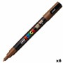 Marqueur POSCA PC-3M Marron 6 Unités