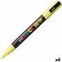 Marqueur POSCA PC-3ML Jaune 6 Unités