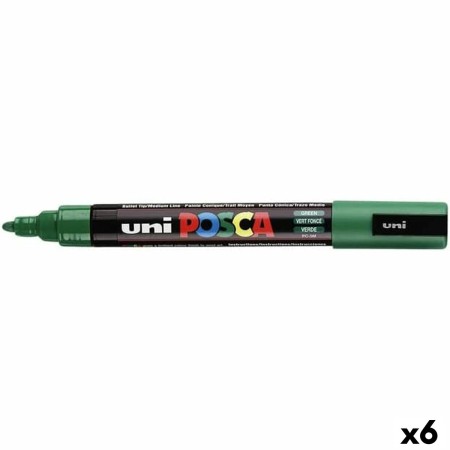 Feutres POSCA PC-5M Vert 6 Unités