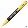 Marqueur POSCA PC-1M Jaune 12 Unités