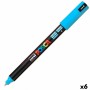 Rotuladores POSCA PC-1MR Azul claro 6 Unidades