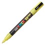 Marcador POSCA PC-3ML Purpurina Amarillo 6 Unidades