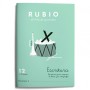 Cahier d'écriture et de calligraphie Rubio Nº12 Espagnol 20 Volets 10 Unités