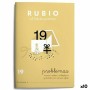 Cahier de mathématiques Rubio Nº19 Espagnol 20 Volets 10 Unités