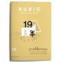 Cuaderno de matemáticas Rubio Nº19 Español 20 Hojas 10 Unidades