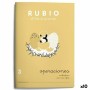 Cuaderno de matemáticas Rubio Nº3 Español 20 Hojas 10 Unidades