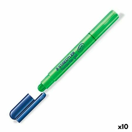 Marcador Fluorescente Staedtler Textsurfer Gel 264 Verde 10 Unidades