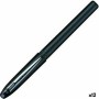 Crayon Roller Uni-Ball Grip Micro UB-245 Noir 0,5 mm (12 Unités)