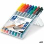 Set de Rotuladores Staedtler Lumocolor 318 F Multicolor 10 Unidades