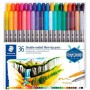 Ensemble de Marqueurs Staedtler Design Journey Double pointe 6 Unités