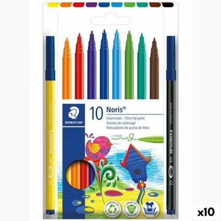 Ensemble de Marqueurs Staedtler Noris 326 Multicouleur 10 Unités