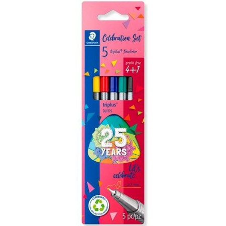 Ensemble de Marqueurs Staedtler Triplus Fineliner 334 10 Unités