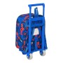 Cartable à roulettes Spiderman Great Power Rouge Bleu (22 x 28 x 10 cm)