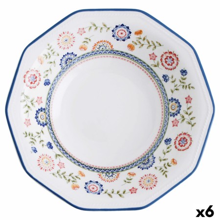 Assiette creuse Churchill Bengal Céramique Vaisselle (Ø 20,5 cm) (6 Unités)