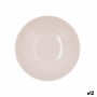 Assiette creuse Bidasoa Romantic Céramique Rose (22 cm) (12 Unités)