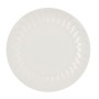 Plato Llano Bidasoa Romantic Ivory Cerámica Blanco (Ø 27 cm) (12 Unidades)