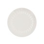 Plato de Postre Bidasoa Romantic Cerámica Blanco (Ø 21 cm) (12 Unidades)