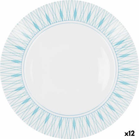 Assiette plate Arcopal Abrar Multicouleur verre (25 cm) (12 Unités)