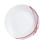 Assiette plate Arcopal Domitille Bicolore verre (25 cm) (12 Unités)