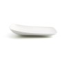 Plato Llano Ariane Vital Cuadrado Cerámica Blanco (24 x 19 cm) (12 Unidades)