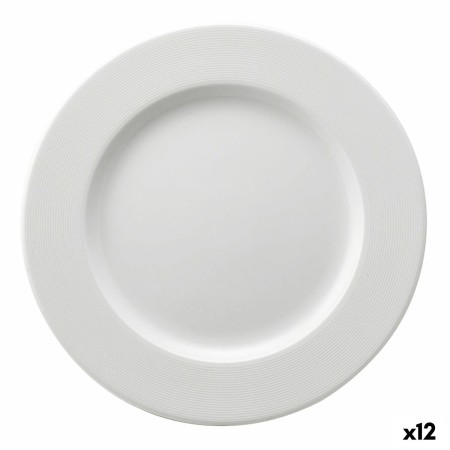 Assiette à dessert Ariane Orba Céramique Blanc (Ø 21 cm) (12 Unités)