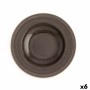 Assiette creuse Ariane Terra Céramique Marron (Ø 26 cm) (6 Unités)