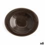 Assiette creuse Ariane Terra Céramique Marron (Ø 29 cm) (6 Unités)