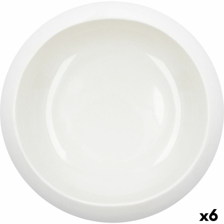 Bol Ariane Organic Céramique Blanc (16 cm) (6 Unités)