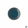 Plato Llano Ariane Decor Cerámica Azul (Ø 17 cm) (12 Unidades)