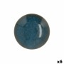 Plato Hondo Ariane Coupe Decor Cerámica Azul (20 cm) (6 Unidades)