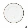 Assiette plate Bidasoa Brasser Dots Ikonic Céramique Bicolore (Ø 27 cm) (6 Unités)