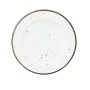 Assiette plate Bidasoa Brasser Dots Ikonic Céramique Bicolore (Ø 27 cm) (6 Unités)