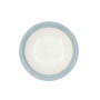 Assiette creuse Quid Allegra Aqua Céramique Bicolore (ø 21,5 cm) (12 Unités)