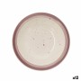 Assiette creuse Quid Allegra Peoni Céramique Bicolore (ø 21,5 cm) (12 Unités)