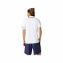 Polo de Manga Corta Hombre Asics Court Blanco