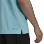 Polo de Manga Corta Hombre Adidas Clubhouse Turquesa