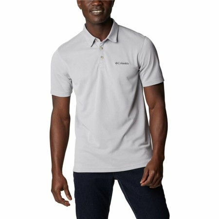 Polo à manches courtes homme Columbia Nelson Point™ Gris