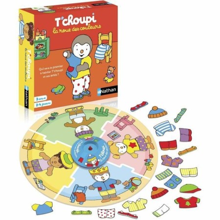 Juego de Mesa Nathan T'choupi the color wheel (FR)