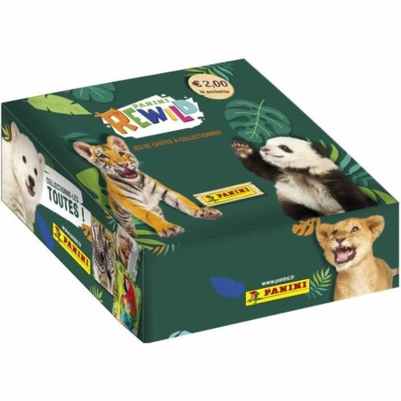 Pack de cromos Panini REWILD TRADING (FR) 24 Piezas