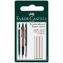 Gomme Faber-Castell Rechange Blanc (5 Unités)