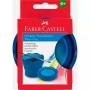 Verre Faber-Castell Clic & Go Pliable Bleu (6 Unités)